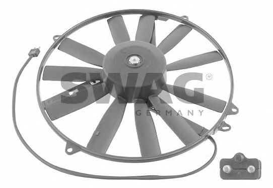 10 91 8932 Air Conditioning Fan, A/C condenser