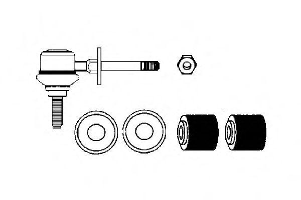 0180043-K Wheel Suspension Rod/Strut, stabiliser