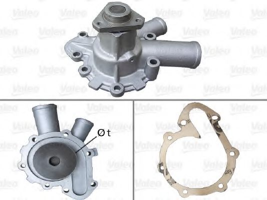 506102 Cooling System Water Pump