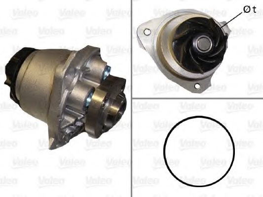 506587 Cooling System Water Pump