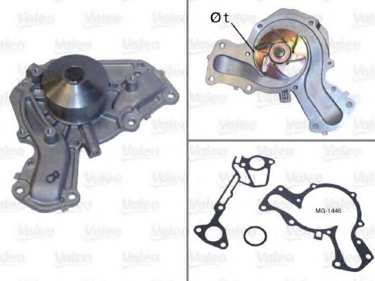 506633 Cooling System Water Pump