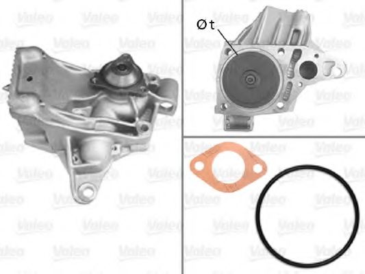 506783 Cooling System Water Pump