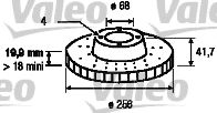 186273 Brake System Brake Disc