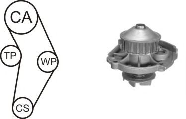 WPK-152303 Cooling System Water Pump & Timing Belt Kit