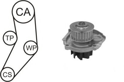 WPK-185202 Cooling System Water Pump & Timing Belt Kit