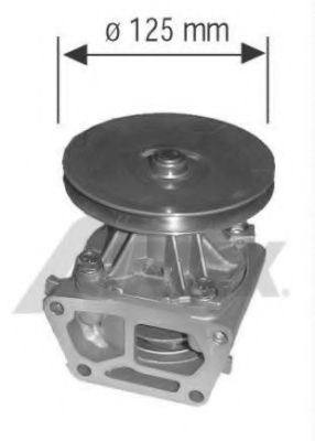 1317 Cooling System Water Pump