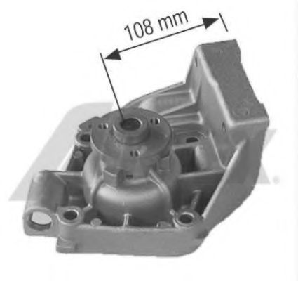 1425 Cooling System Water Pump