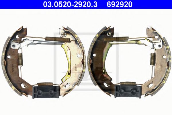 03.0520-2920.3 Brake System Brake Set, drum brakes