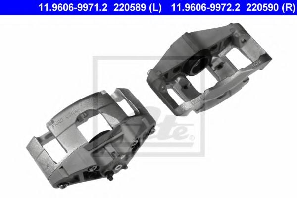 11.9606-9971.2 Brake System Brake Caliper
