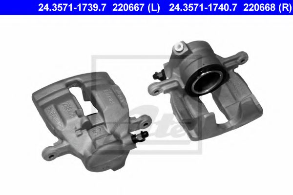24.3571-1739.7 Brake System Brake Caliper