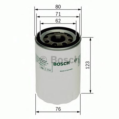 0 451 103 074 Lubrication Oil Filter