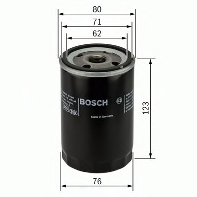 0 451 103 258 Lubrication Oil Filter