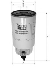 WK 10 002 Fuel Supply System Fuel filter