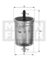 WK 513 Fuel Supply System Fuel filter
