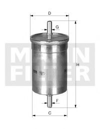 WK 48/3 Fuel Supply System Fuel filter